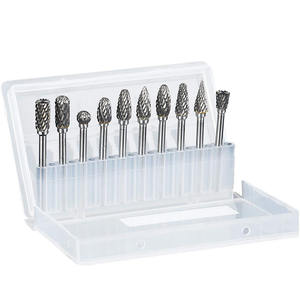 Çok Amaçlı Karbür Döner Frezeler 10 Parça Set Metal Ahşap Kalıp İşleri Taşlama Oyma Çapak Alma Aleti Kalıp Taşlama Makineleri için - Product Image 6