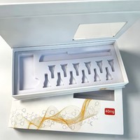 Boîtes de rangement en carton écologiques, impression de logo personnalisable, approvisionnement en gros OEM, idéales pour les ensembles de stylos de beauté