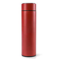 2020 venta al por mayor de vacío de acero inoxidable Pantalla de temperatura termo taza botella de viaje inteligente 500ml frasco de vacío