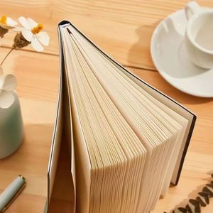 Cuaderno de piel de oveja personalizado para negocios, tapa dura, diario A5, cuaderno de fotografía con tapa dura, cuaderno de trabajo con papel rayado - Product Image 2