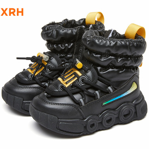 Bottes <span class=keywords><strong>de</strong></span> neige personnalisées en PU pour enfants, chaussures décontractées pour enfants, vente en gros en vrac - Product Image 5