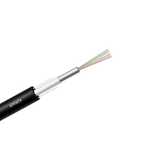 Cable de Fibra Óptica Plano para Exteriores GYFXTY, Sin Metal, con Refuerzo de FRP, Monomodo G652D, de 2 a 24 Núcleos - Product Image 2