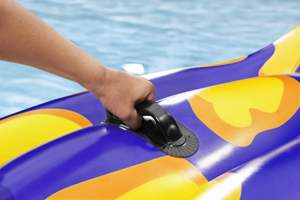 Bestway 41502 Splashin' Salamander, flotteur de piscine gonflable pour enfants à deux places, PVC, 1,91 m x 1,19 m, pour l'extérieur, capacité de 60 kg - Product Image 4