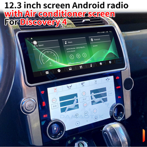 Panel de pantalla de Control de clima GPS de navegación para coche <span class=keywords><strong>Android</strong></span> para Land Range Rover Discovery 4 2009-2017 CarPlay unidad principal estéreo para coche - Product Image 2