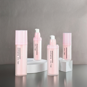 Orange Double pot de crème acrylique 30ML 120ML Gamme 30G 50G Capacité Vide Cosmétique Ensemble Pompe Pulvérisateur pour Brume Spray Lotion Bas quantité minimale de commande - Product Image 3