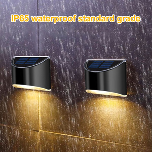 Lámpara LED Solar Impermeable IP65 para Exteriores, Lámpara de Pared para Jardín, Decoración de Patio, Lámpara de Terraza para Puerta Delantera - Product Image 6
