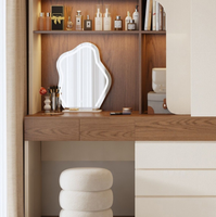 Nouveauté 2026 : Ensemble Personnalisé Chambre à Coucher Moderne et Simple avec Bureau et Armoire
