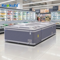 Kenkuhl : Construction en verre durable avec grande capacité de stockage pour supermarchés, épiceries et détaillants alimentaires