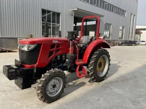 Baru 4WD roda traktor multifungsi untuk pertanian untuk pertanian dengan komponen utama mesin Motor pompa Gearbox