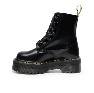 European American Molly Thick Soled 6 Hole Martin Boots For Women British Style Women's Short Boots Sponge Cake Lace Up
