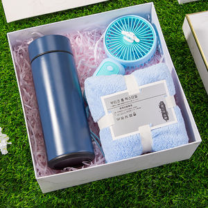 Mini ventilateur portable en forme de serviette, best-seller, souvenirs festifs, coffrets cadeaux de remerciement pour invités, cadeaux d'anniversaire pour femmes - Product Image 3