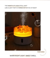 Diffuseur d'huile aromathérapie ultrasonique, ml, 3 en 1, petit humidificateur à LED, Usb, d'arôme de sel himayen