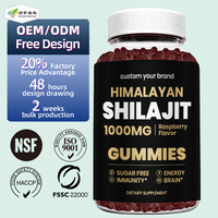 Gummies de Shilajit Pur de l'Himalaya Marque Blanche 8-en-1 Énergie Produit Original de Shilajit