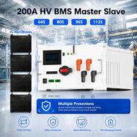 JKESS 100A HV BMS Master Slave 16S Smart BMS 24S 100A Boîtier de batterie LiFePO4 avec WiFi et équilibreur actif pour racks de batteries LFP