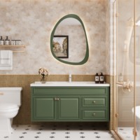 Miroir LED intelligent mural de luxe moderne, résistant à l'eau, pour salle de bain, meuble-lavabo d'appartement, coiffeuse - Personnalisable