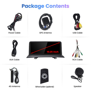 ID8 Radio mobil Stereo tanpa layar 10.25-2004, Radio kontrol suara, pemutar VIDEO mobil Stereo untuk Bmw X3 E83 2009 "<span class=keywords><strong>Android</strong></span> 13 - Product Image 3
