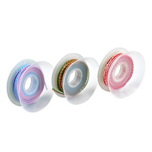 Bandes élastiques orthodontiques en caoutchouc accessoire de blanchiment des dents multi-usages avec accolades dentaires à chaîne de puissance de couleur contrastée - Product Image 3
