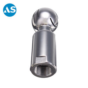 Paslanmaz çelik sıhhi yuvarlak tip CIP tankı yıkama püskürtme topu - Product Image 3