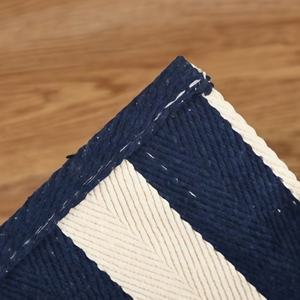 กระเป๋าผ้าใบคอตตอนออร์แกนิกคุณภาพสูงสำหรับเด็กผู้หญิงเข็มขัดโลโก้ตามสั่งอุปกรณ์เสริมสำหรับใส่ผมกระเป๋าของขวัญโปรโมชั่นทรงเรขาคณิต - Product Image 6