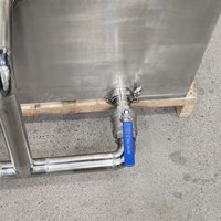 Nuevo Tapón Ciego Sanitario Renchuan de Acero Inoxidable 304, Resistente a la Corrosión, para Tanques de Almacenamiento en la Industria de Semiconductores y Procesos de Agua DI