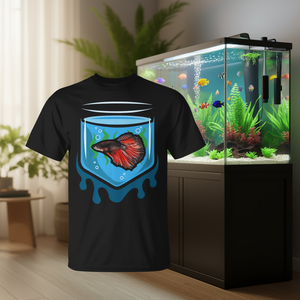 T-shirt per amanti dell'acquario, idea regalo per gli appassionati di acquari e di allevamento di pesci - Product Image 3