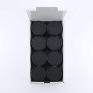 Logo Label Custom Plastic Fiber 2-Part Herb Grinder 55mm Biodegradable Spice Crusher Tobacco <b>Cigarette</b> Paper Smoking Accessories - Product Image 2