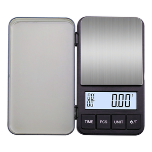 कॉफी वजन पैमाने थोक पोर्टेबल क्लासिक डिजाइन अजस्टबल छोटे पैमाने 0.01g डिजिटल इलेक्ट्रॉनिक गोल्ड गहने पॉकेट स्केल - Product Image 2