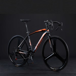 Bicicleta China OEM 700c aluminio 55cm 60cm marco 21 velocidades ciclo adulto carrera bicicleta de carretera ruedas grandes de aleación de magnesio - Product Image 3