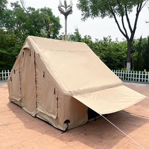 Tente gonflable en toile 2022, tente cloche en coton pour <span class=keywords><strong>Camping</strong></span> en plein air (2/4/6/8 personnes) - Product Image 4