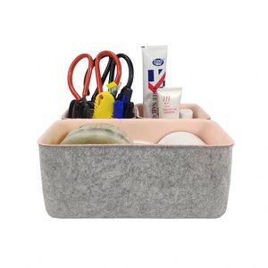 Cảm thấy bàn ngăn kéo tổ chức ngăn nhỏ nông cảm thấy hộp lưu trữ cho văn phòng nhà cung cấp tủ quần áo tủ trang điểm - Product Image 4