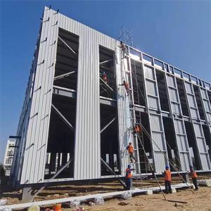 Structure en acier préfabriquée galvanisée pour bâtiment résidentiel à vendre HTO87 Construction en structure métallique - Product Image 5