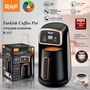 Cafetera Turca de 600W con Capacidad de 300ml, Control Preciso de Temperatura y Multiusos para Bebidas Calientes - Product Image 6