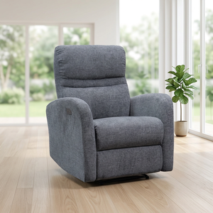 Modern Fabric Manual Recliner Chair Single Leisure Armchair Upholstered Accent <b>Sofa</b> for Living Room - Product Image 2