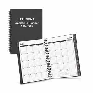 Cuaderno Espiral A5 Personalizado para Estudiantes con Impresión Personalizada, Tapa Dura, Planificador Académico, Papel de 70-80 g/m², Opción de Regalo - Product Image 1