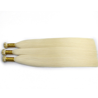 Ekstensi Rambut Manusia Remy Eropa Mewah Grosir Murah Double Drawn Double Weft Micro Nano Ring Bebas Rontok Dapat Diwarnai
