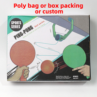 Équipement d'entraînement de tennis de table réglable, machine de jeu de ping-pong, jeu de pong de porte pour enfants avec raquettes et balles – Vente chaude