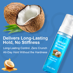 <span class=keywords><strong>Mousse</strong></span> coiffante à l'huile de coco et de karité, tenue forte, anti-frisottis, pour perruques bouclées, <span class=keywords><strong>boucles</strong></span> et ondulations - Product Image 6