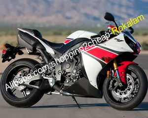 ชุดแฟริ่งสำหรับ Yamaha YZF 1000 R1 2012 2013 2014 YZF1000 R 1 YZF-R1 12 13 14สีแดงสีดำสีขาว Cowls