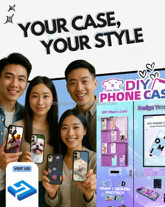 Thương mại lợi nhuận cao tùy chỉnh điện thoại trường hợp điện thoại di động trường hợp máy bán hàng tự động máy in với đầu đọc thẻ - Product Image 2