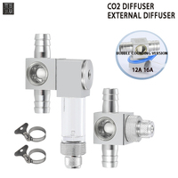 Atomiseur CO2 externe super diffuseur réacteur aquarium eau plante aquarium paysage aquatique raffineur externe avec barboteur
