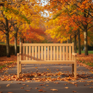 Panca in Legno Massello con Bordo Naturale dal Design Moderno per Sale <span class=keywords><strong>da</strong></span> Pranzo, Hotel, Giardini, Esterni, Patii, Parchi, Ville - Prezzo di Fabbrica, Adatta anche per Soggiorni - Product Image 1