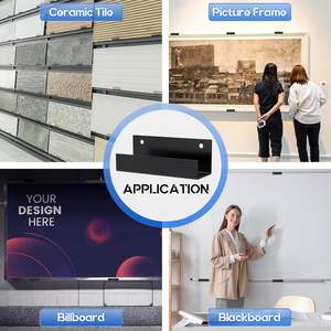 Support mural pour disques vinyles <span class=keywords><strong>en</strong></span> métal robuste <span class=keywords><strong>en</strong></span> forme de <span class=keywords><strong>U</strong></span> Étagère murale du fabricant personnalisable pour la collection de disques - Product Image 3