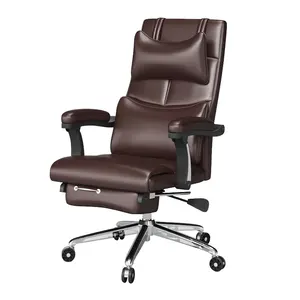 Hiện đại sang trọng Ergonomic da Ông Chủ điều hành CEO chất lượng tốt thoải mái nội thất văn phòng bán buôn Ghế văn phòng bánh xe