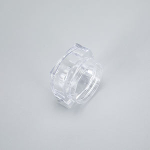 Wholesale 3g 5g 10g 15g Clear Empty <b>Plastic</b> PS Cosmetic Cream <b>Jar</b> Lip Balm Sample Box Vials - Product Image 5