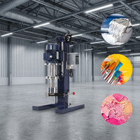 Mélangeur de laboratoire haute vitesse pour polyuréthane et acrylique, machine de dispersion chimique 550W pour matériaux liquides