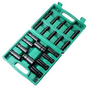 20 Piece Pneumatic Socket Set 8-32mm 1/2 In Hex Industrial Grade Chromium Vanadium Steel For Home Telecommunications Repair - Product Image 3