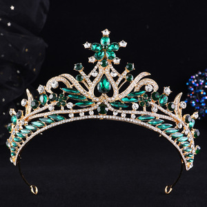 Couronne de mariée de luxe en alliage et strass, style princesse, accessoires pour fiançailles et cadeaux, diadème pour robes de mariée pour femmes - Product Image 2