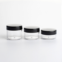 Vente en gros de mini pots à crème de 2g, 3g, 5g avec couvercles en plastique colorés, contenants vides pour pâte cosmétique, baume à lèvres, crème pour les yeux