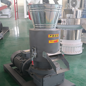 ¡Gran oferta! Máquina de pellets de biomasa vertical de matriz plana pequeña y duradera con motor y engranajes para peletización de cáscara de arroz, paja y madera 200-300k - Product Image 6