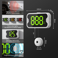 Indicateur de distance de stationnement intelligent pour garage, assistant de stationnement laser, affichage numérique LED, prise en charge OEM ODM pour garage domestique